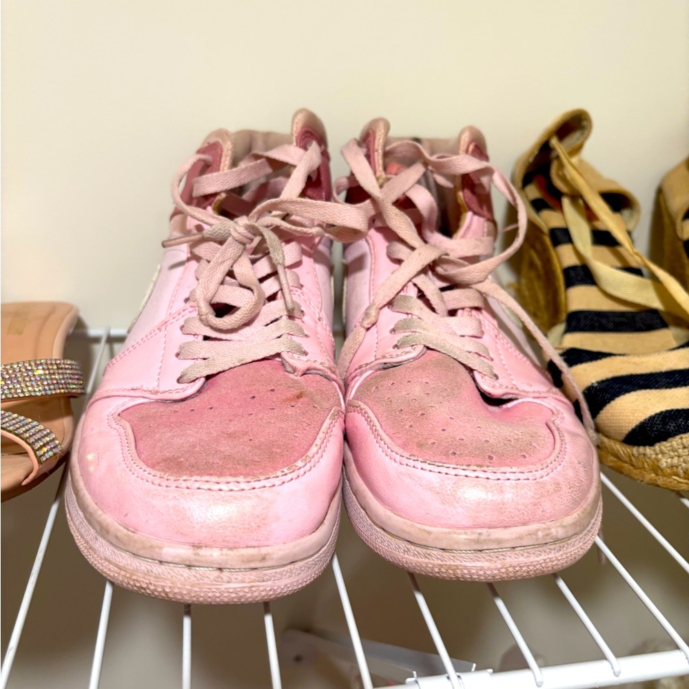 Digital pink air Jordan’s